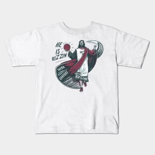 He is Rizzin: The Ascending Player Kids T-Shirt